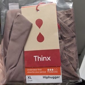 Thinx Hiphugger size XL nwt